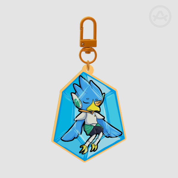 Berdly Colour Acrylic Keychain