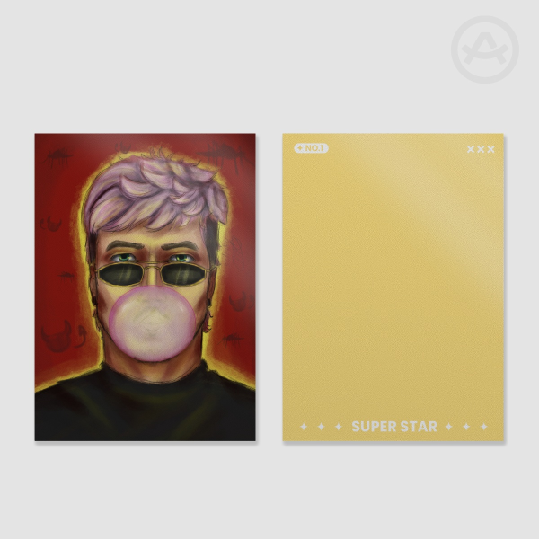 Baby Lasagna Holographic Photocards
