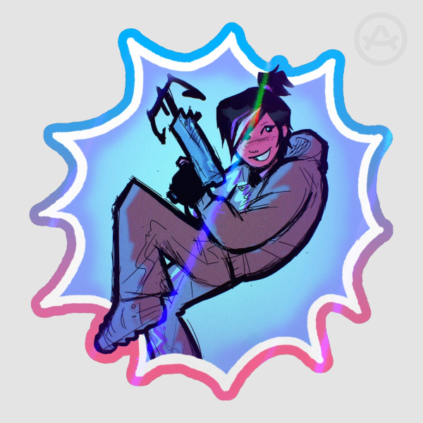 "The Style is Wyld" Colored Sticker
