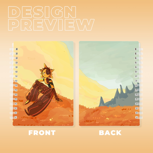 TSAMS | Solar v1 PVC Double-side Spiral Notebook