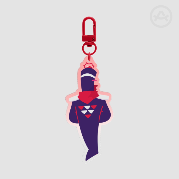 Blushy Jongler Keychain