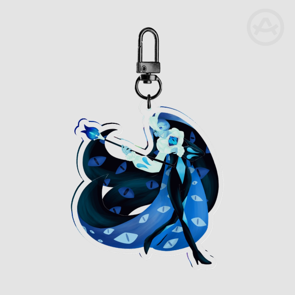 Shadow Milk Cookie Keychain