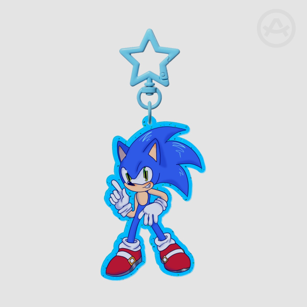 Sonic keychain