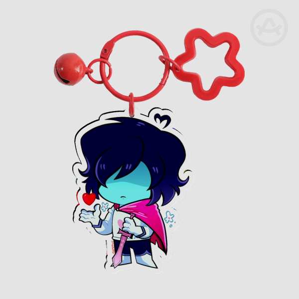 Deltarune Keychain Kris ♥️