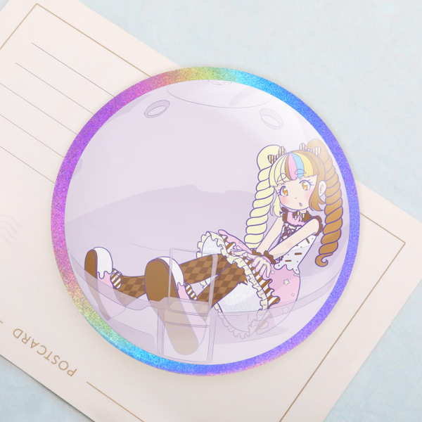 Gachapon Galaco Neapolitan Badge