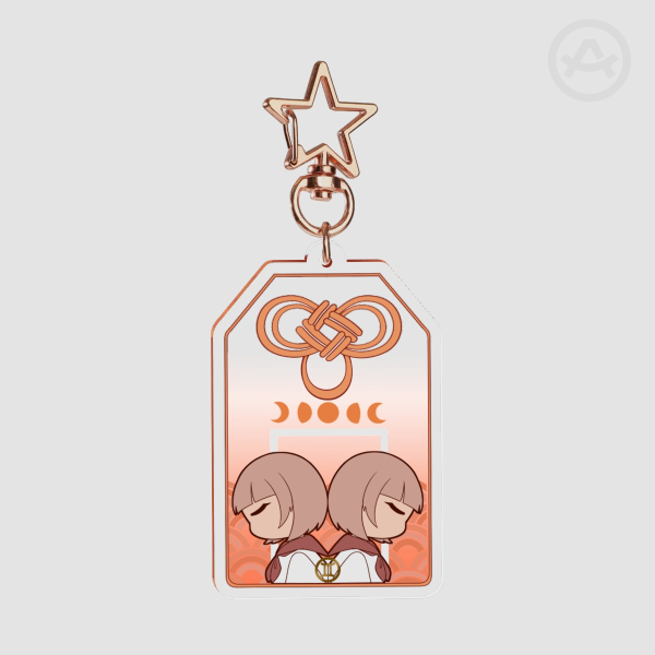 Omamori Keychains Zodiac Gemini