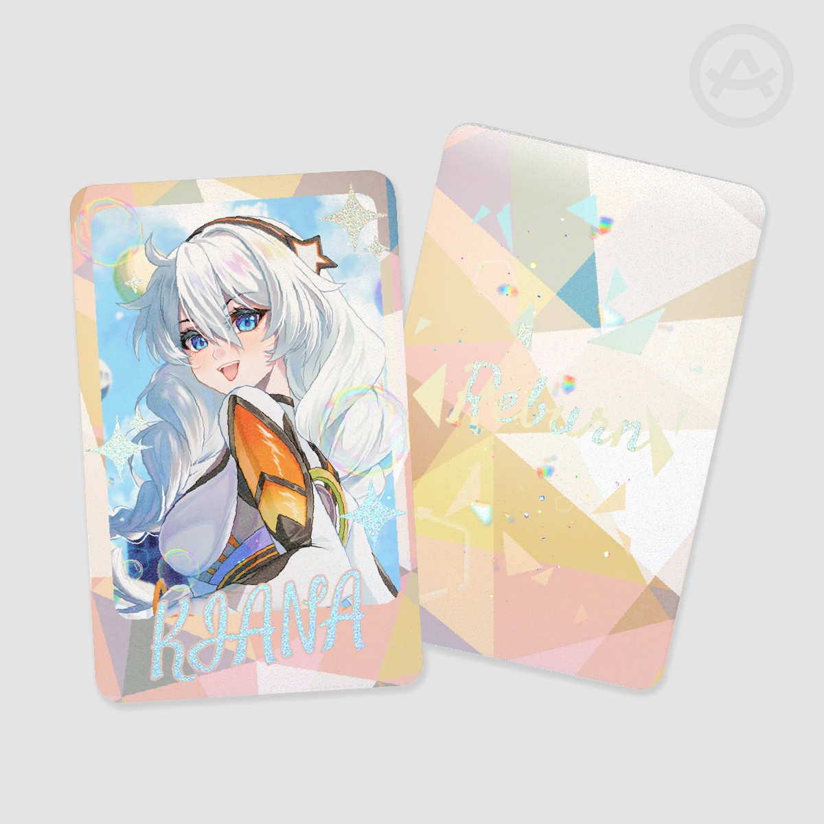 GENSHIN IMPACT - COLUMBINA - ACRYLIC KEYCHAIN by Mewgicalgurl