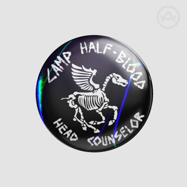 Camp Half-Blood Head Counselor badge, cabin 13 ver