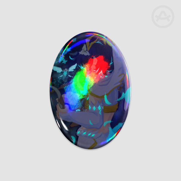 Venti/Barbatos Oval Badges
