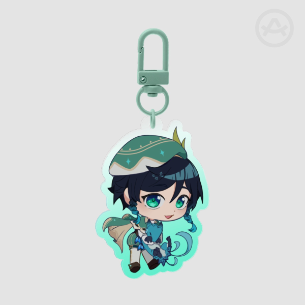 Venti / Barbatos Acrylic Keychain