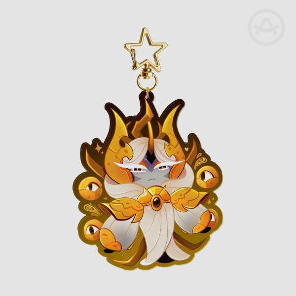 Longan dragon keychain