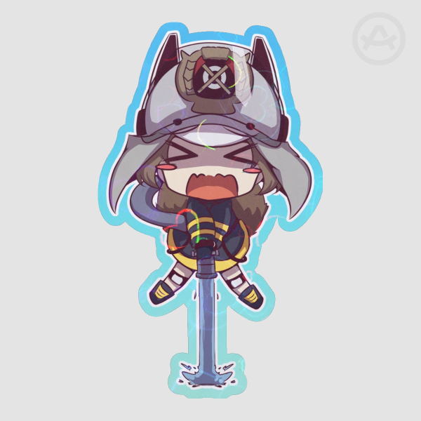 Arknights Shaw stickers