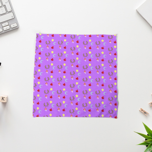 Purple Starry Woodland Pattern Magic Wrapper