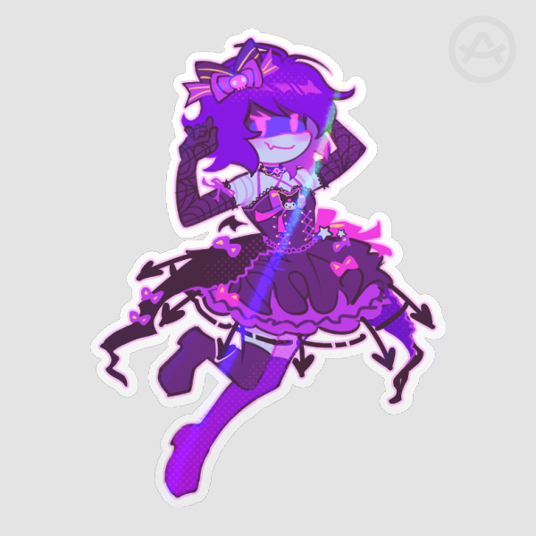 Uzi Doorman Holo Sticker (Murder Drones)
