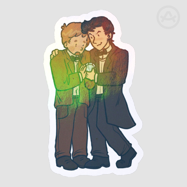 Crime & Cricket stickers