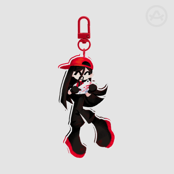 Yi Xi Butcher Vanity Clear Acrylic Keychain