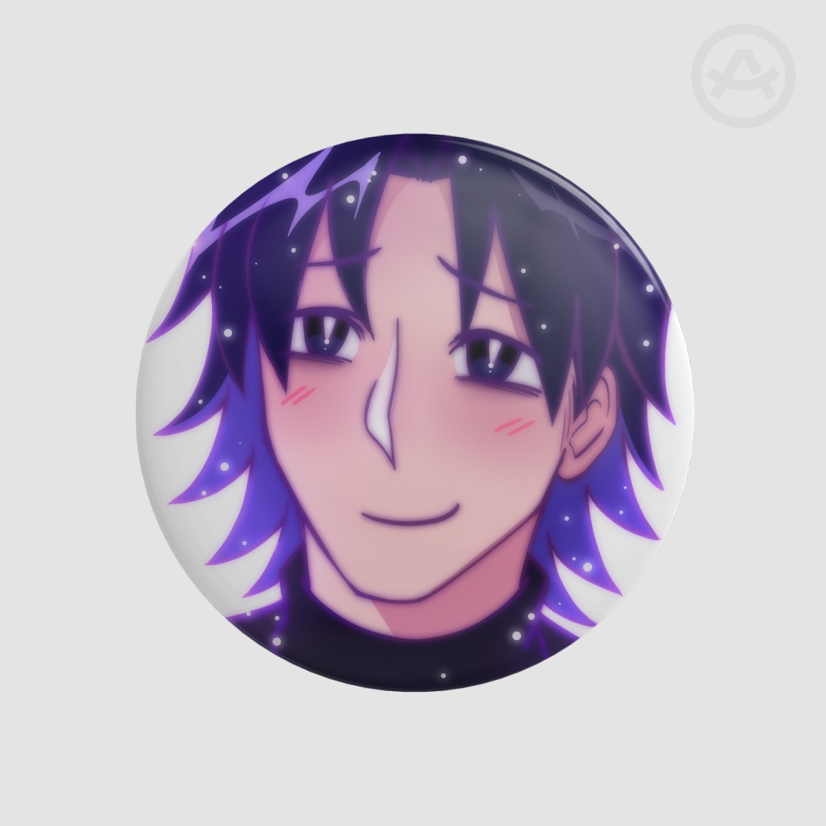 AzureTime (Forsaken) Badge soft touch 2/2