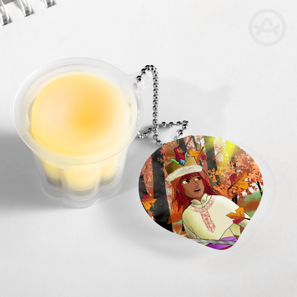 The Calling Squishy Pudding Keychain