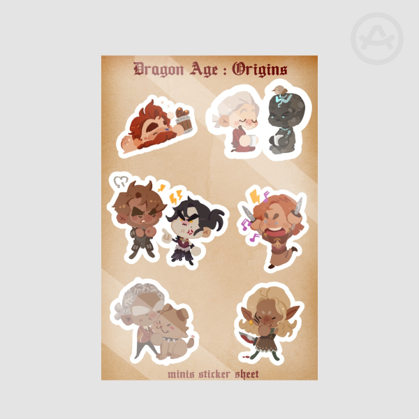 [ DAO ] Minis Sticker Sheet