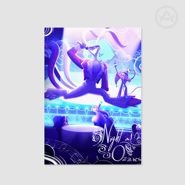 Night at ozzies - print