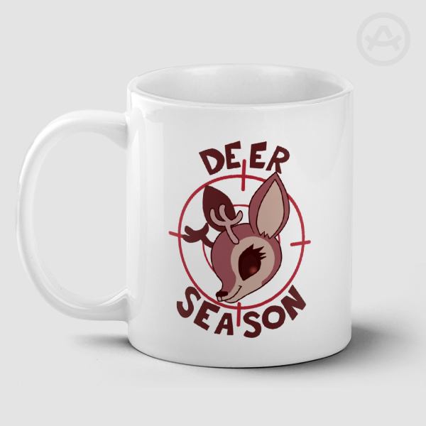 Lucifer "Deer Season" Mug (white)