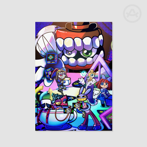 The amazing digital Circus Poster