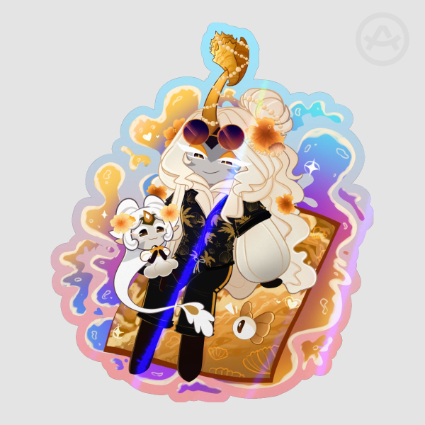 Longan summer sticker