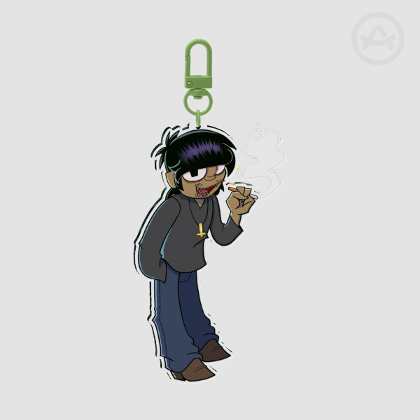 Murdoc Phase 1 Double-Sided Keychain