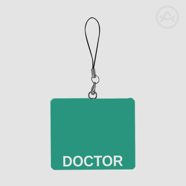 Doctor/Student Doctor ~ Backing Card [Reversible]