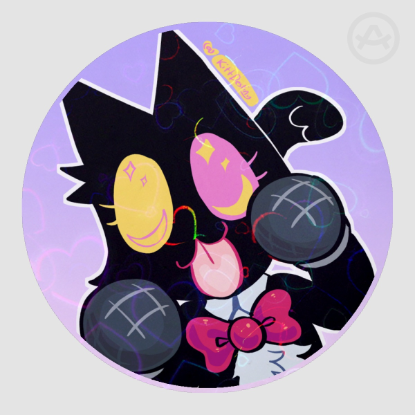 Deltarune Pluey Die Cut Sticker