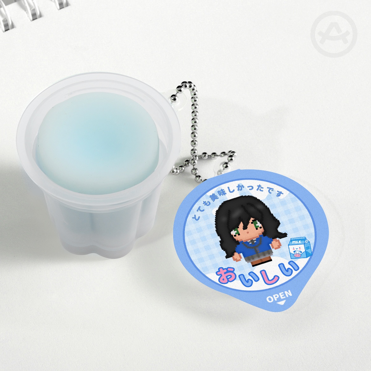 Kristine Squishy Pudding Charm