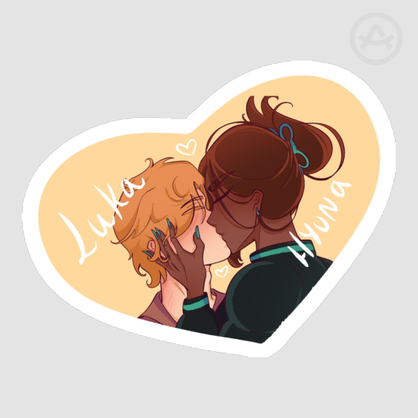 Hyuluka Die Cut Stickers