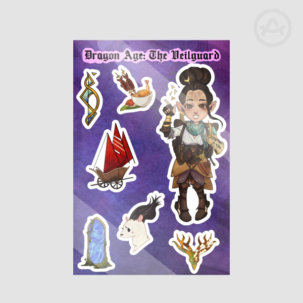 [ DATV ] Bellara sticker sheet