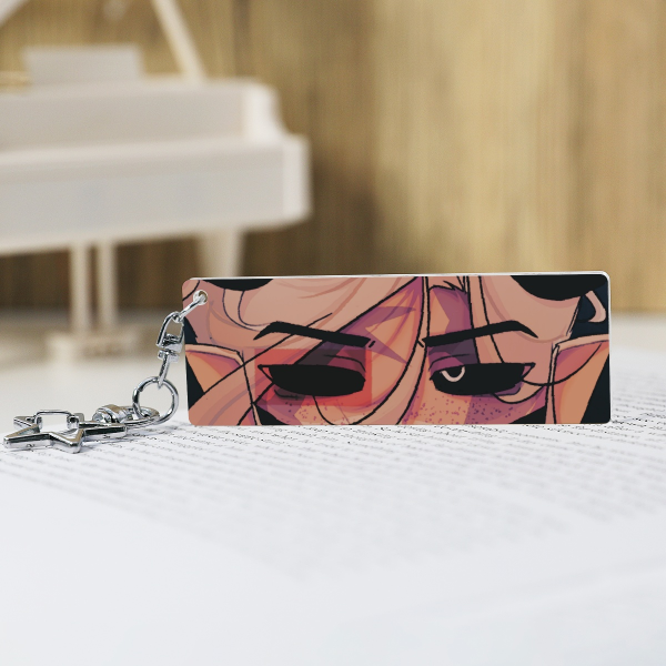 Lix Eyes Pendant - 1.18"x3.35"(30x85mm), ①