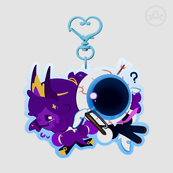 UUDUO! Tax Duo Acrylic Keychain