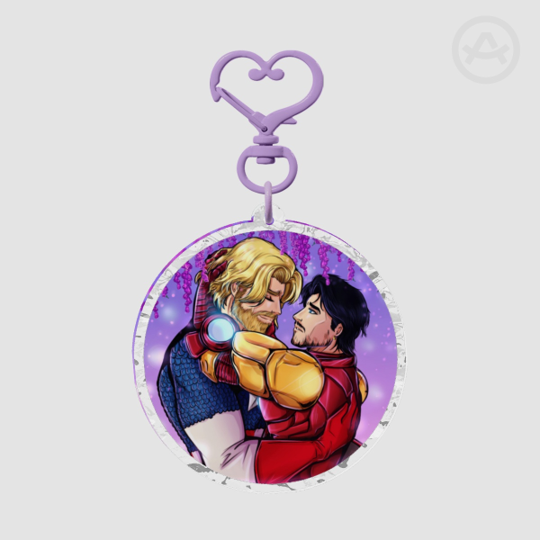 SteveTony Fantasy ripple keychain
