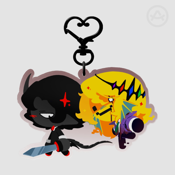 LSDUO! Sundial Acrylic Keychain