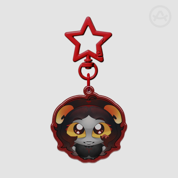 Homestuck🏠: Aradia Megido Epoxy Glitter Acrylic Keychains