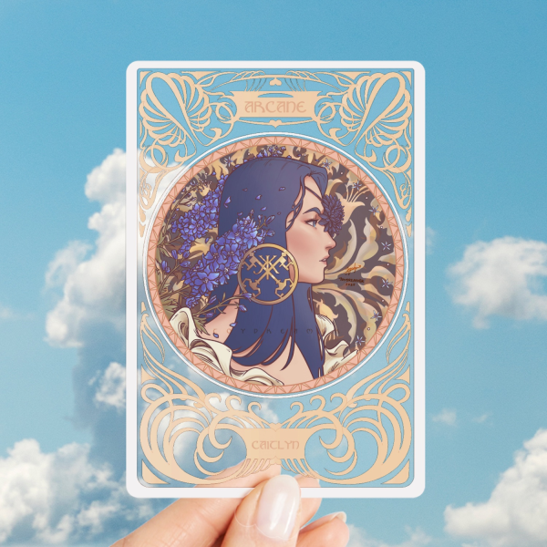 Arcane - Nouveau Caitlyn Transparent Photocard
