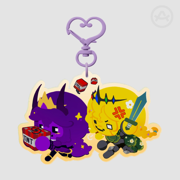 LSDUO! Mutiny Duo Acrylic Keychain