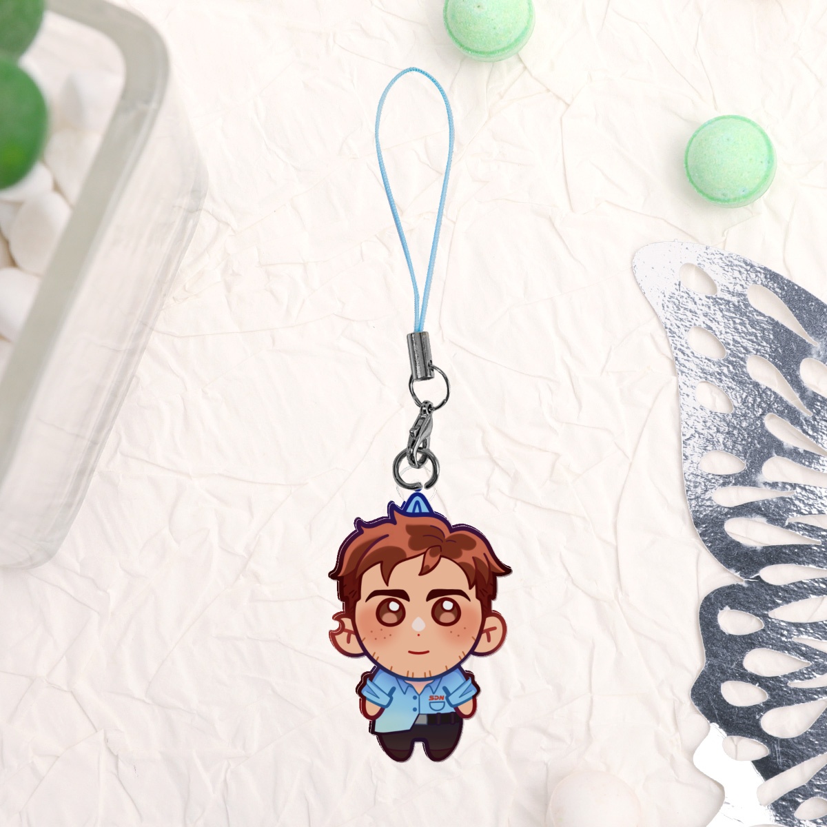 Robert Robertson | Dispatch | Full Bleed Acrylic Keychain by