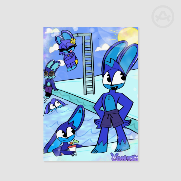 Conejos Summer Poster