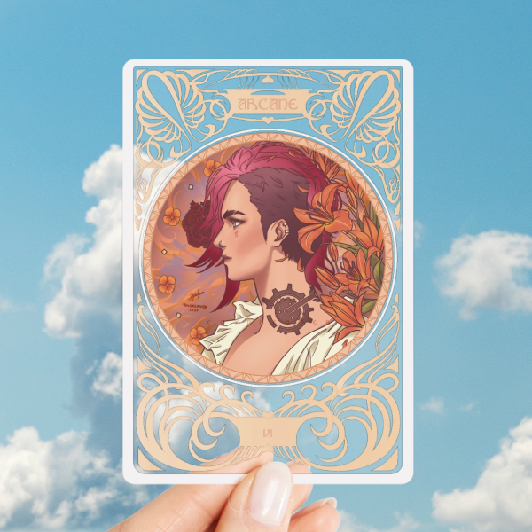 Arcane - Nouveau Vi Transparent Photocard