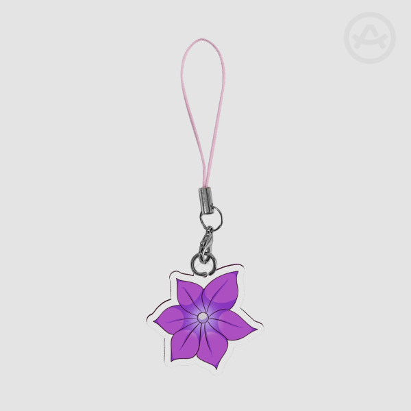 Mizi clematis phone charm