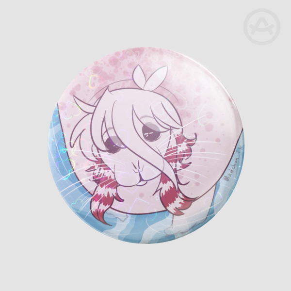 Damon Seal Pin Badge