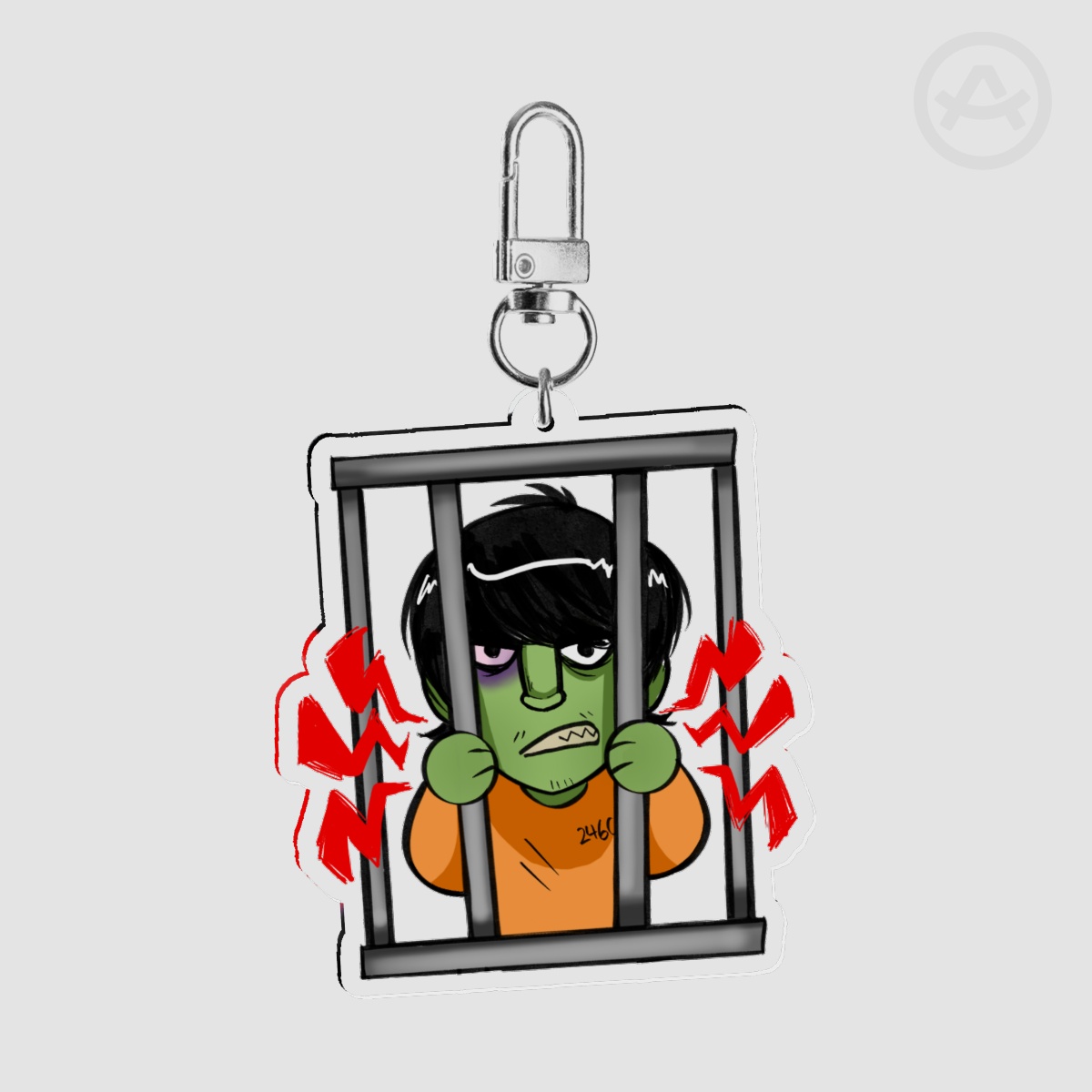 Murdoc Gorillaz (The Now Now) Acrylic Keychain by Chem XZ - ACGGOODS