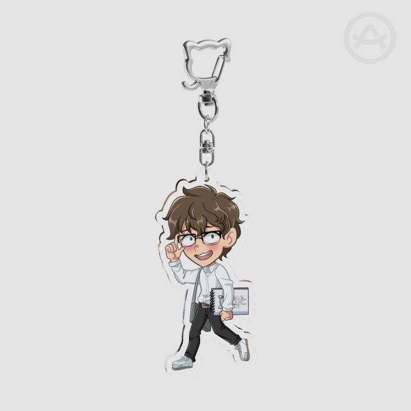 Senpai (Naoto Hachiouji) Double-Sided Keychain