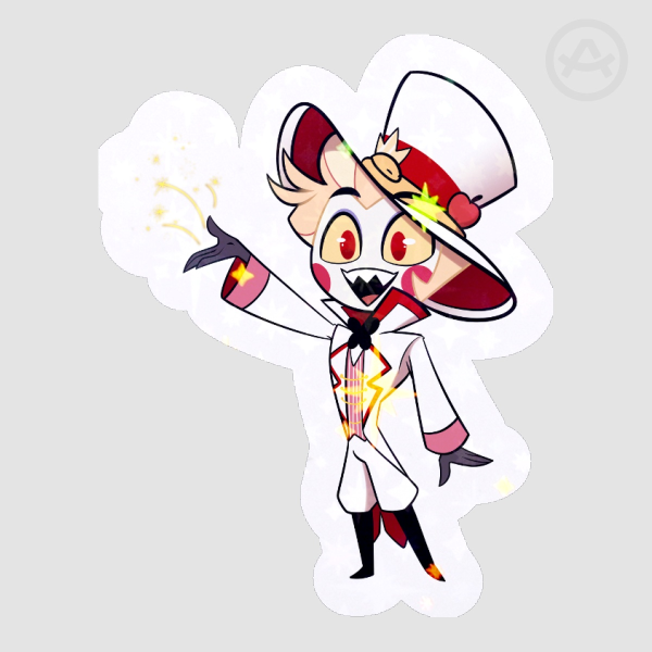 Lucifer Sparkle - Die Cut Stickers