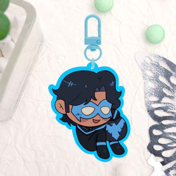 Nightwing Keychain