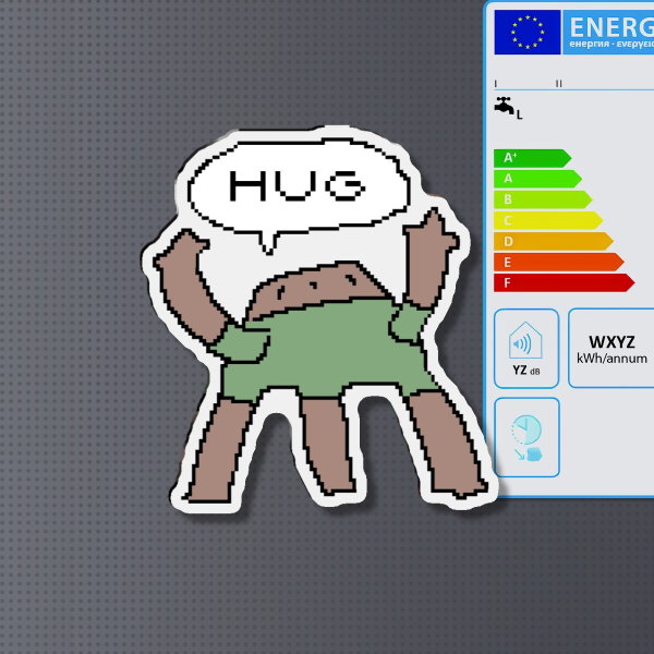 PHM || Hug Shape Rocky Fridge Magnet